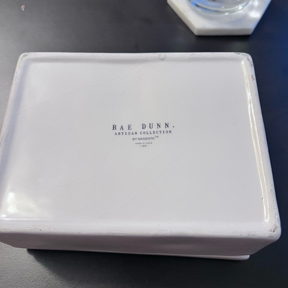 Rae Dunn Jewelry Box Magenta artisan collection - Picture 3 of 4